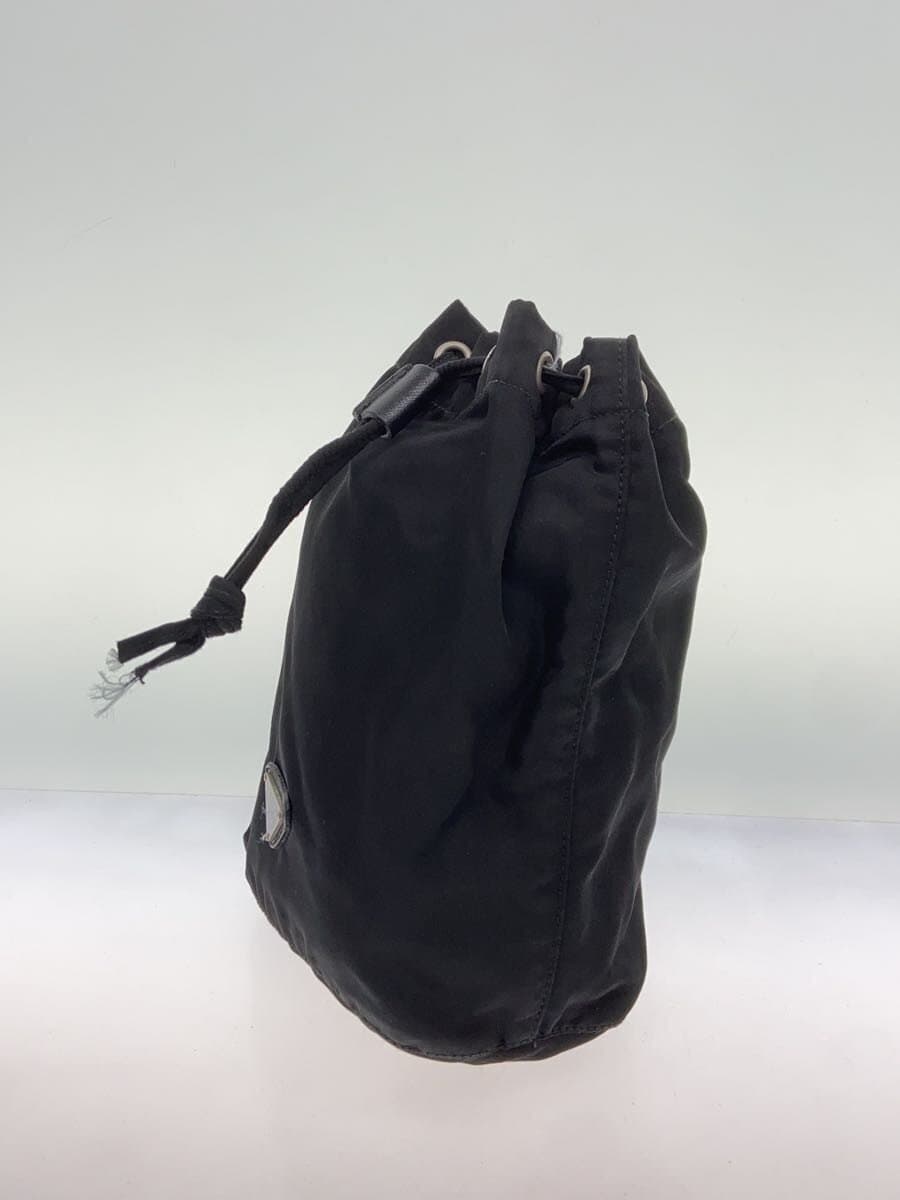 PRADA Handbag Nylon BLK 2