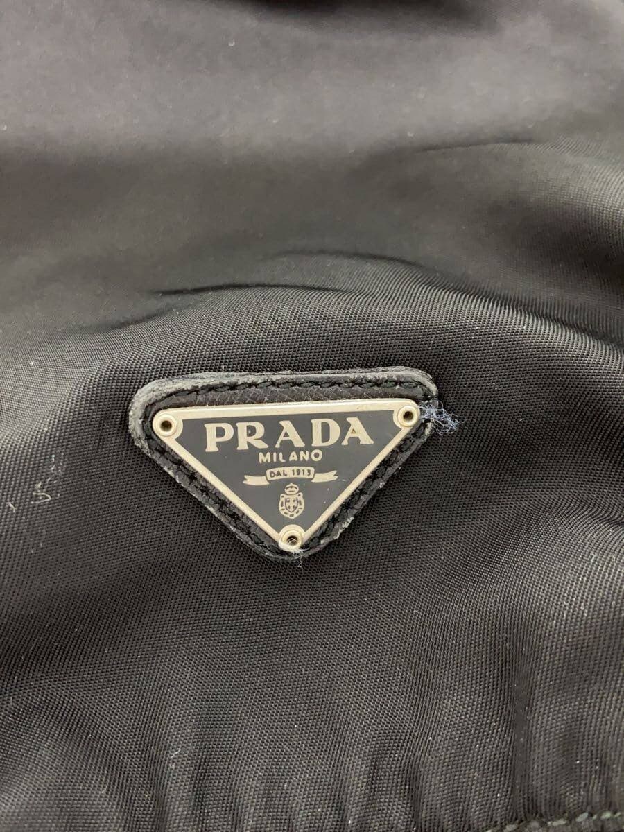 PRADA Handbag Nylon BLK 5