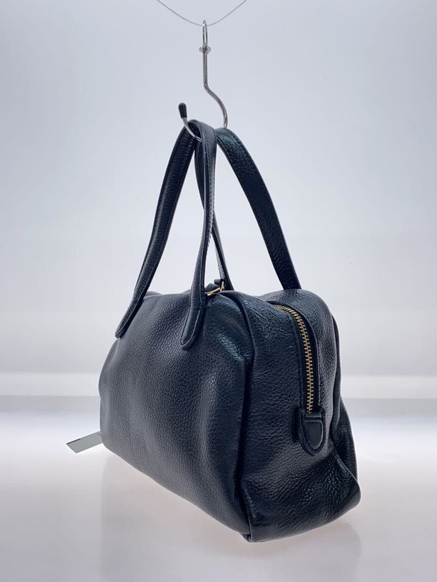 AULENTTI Shoulder Bag Leather BLK 2