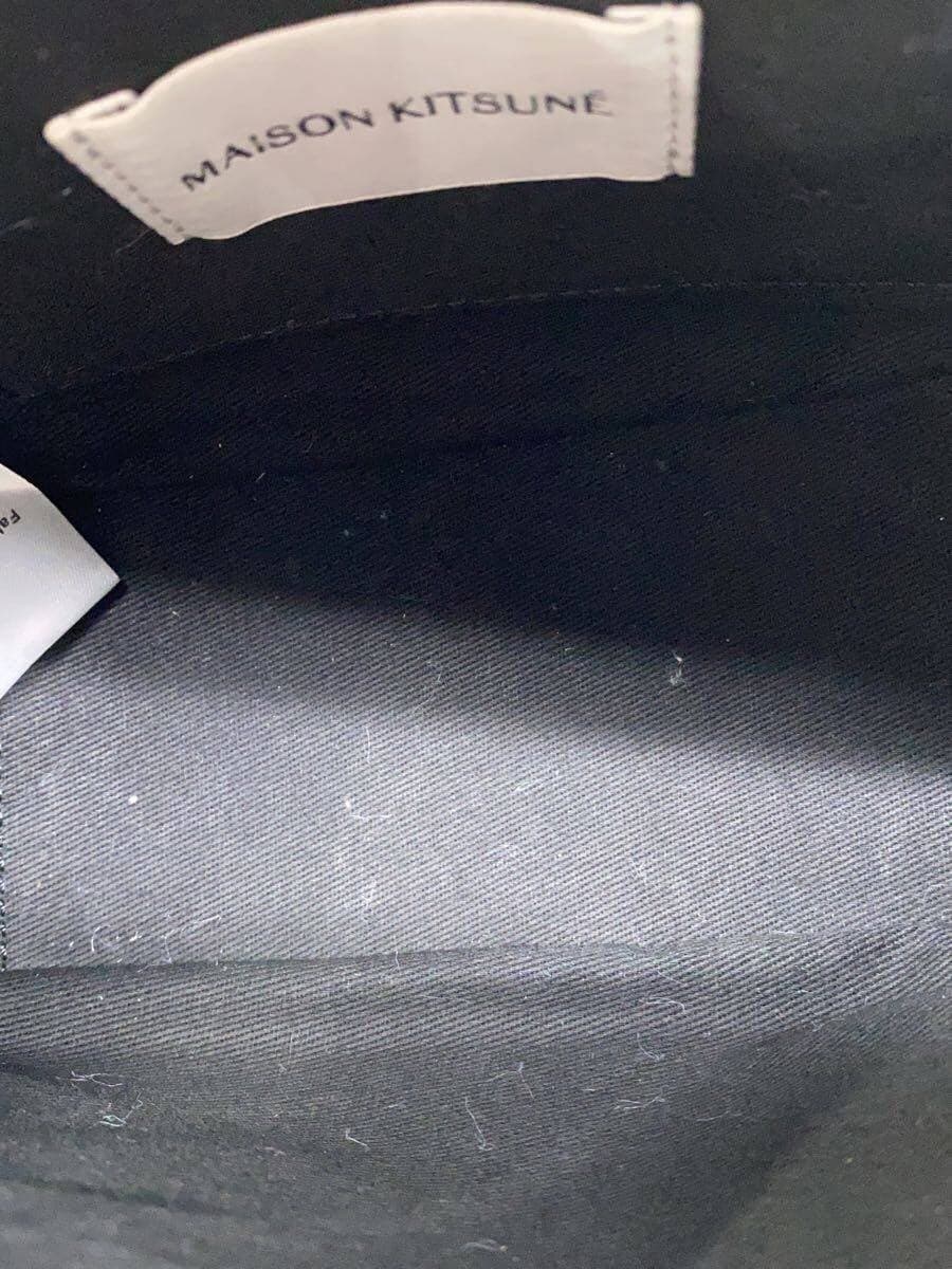 MAISON KITSUNE Shoulder Bag Leather KHK 6