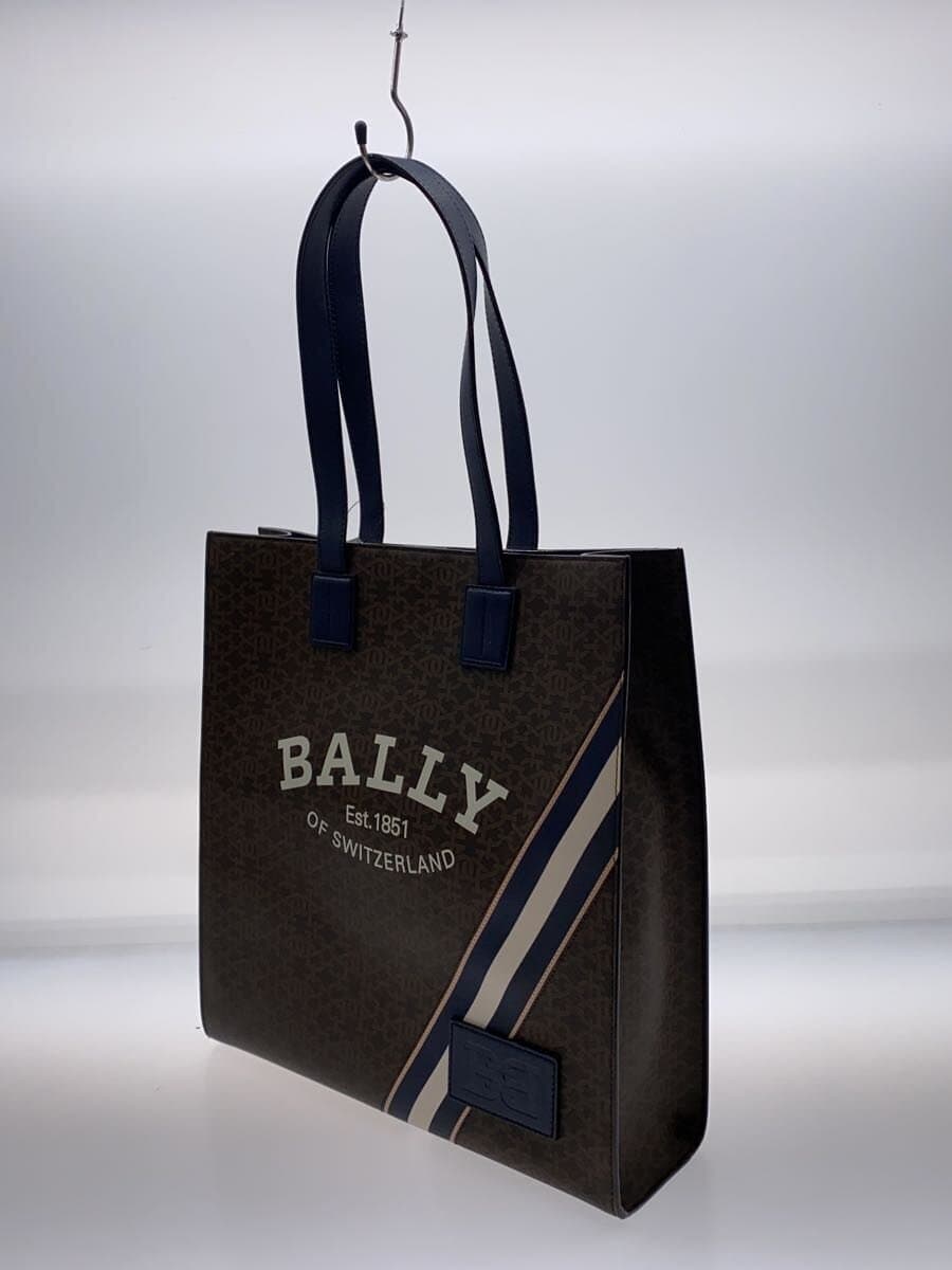 BALLY Tote Bag PVC BRW 2
