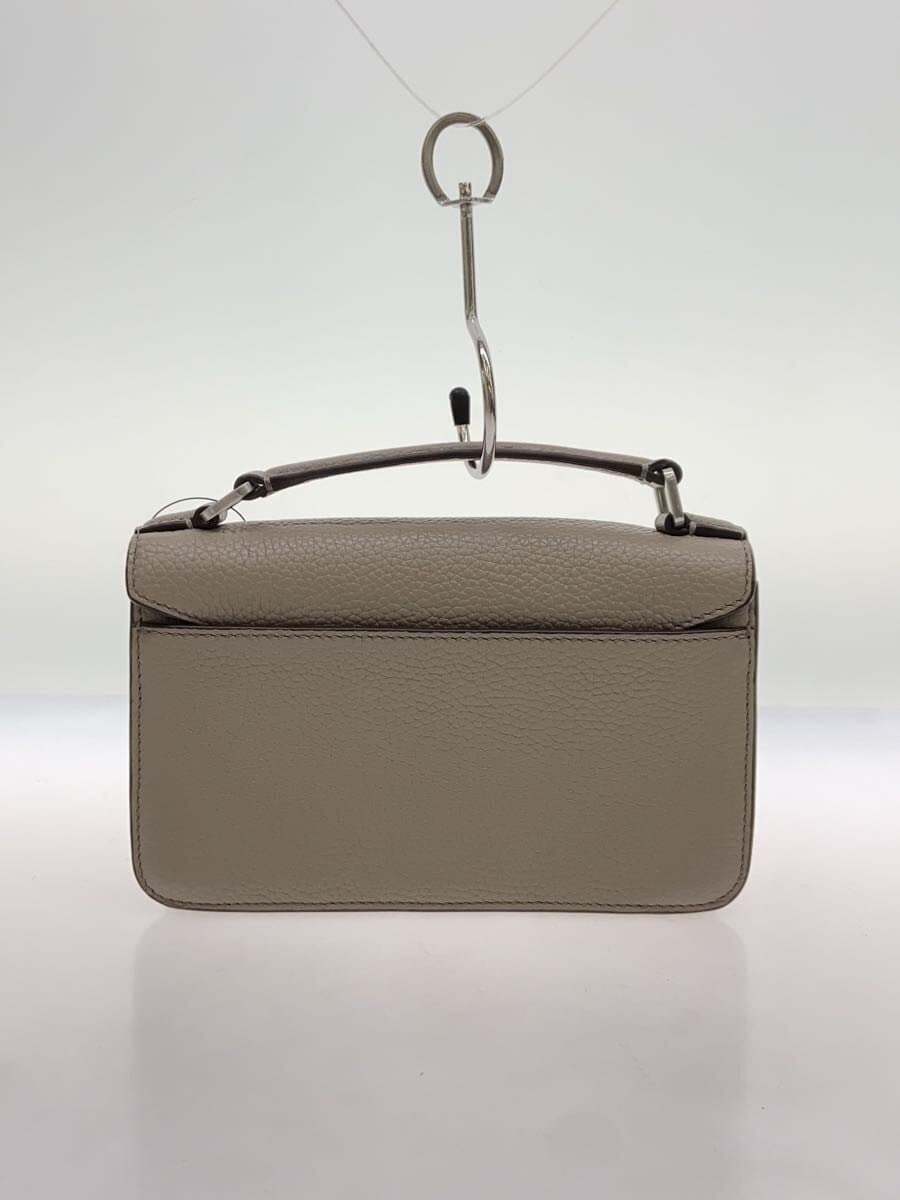 TORY BURCH Shoulder Bag Leather GRY 3