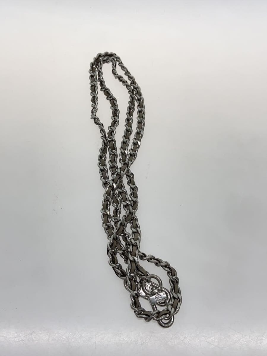 TORY BURCH Shoulder Bag Leather GRY 7