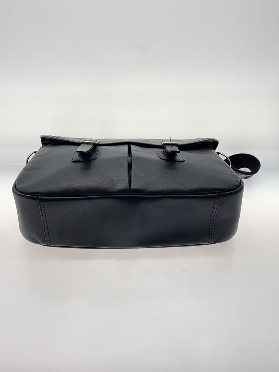 PORTERCLASP SHOULDER BAG Clasp Shoulder Bag Leather BLK 4