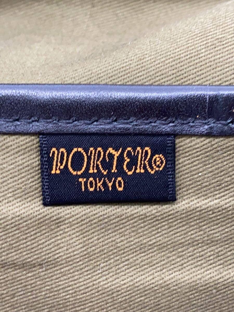 PORTERCLASP SHOULDER BAG Clasp Shoulder Bag Leather BLK 5