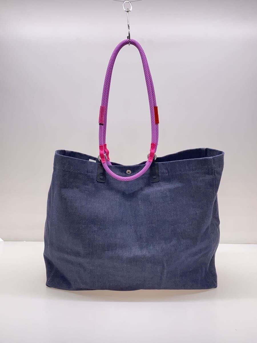 A.P.C. x Topologie EW Shopper Tote Bag Denim NVY 3