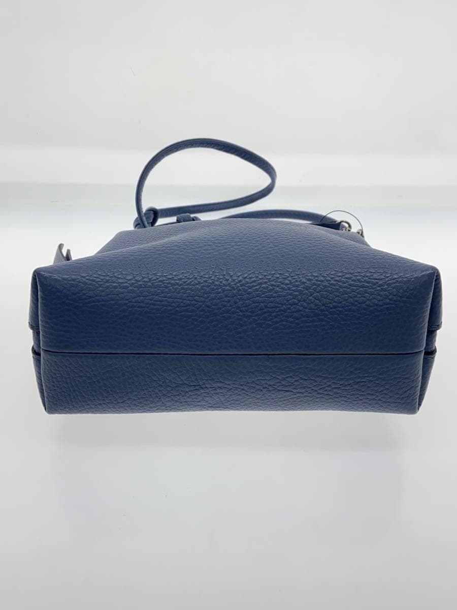 GIANNI CHIARINI Shoulder Bag Leather BLU 4