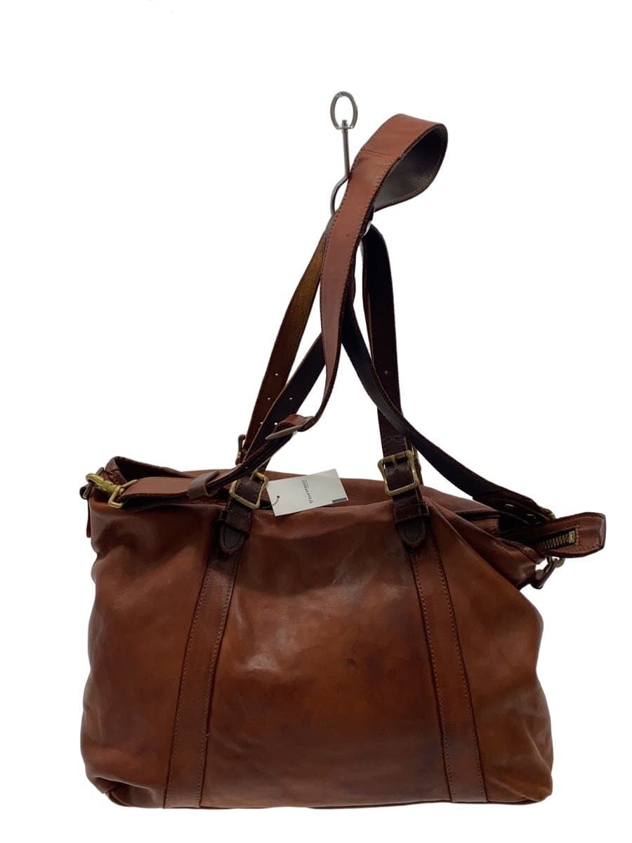 kissora2-Way Shoulder Bag Tote Bag Leather BRW Brown