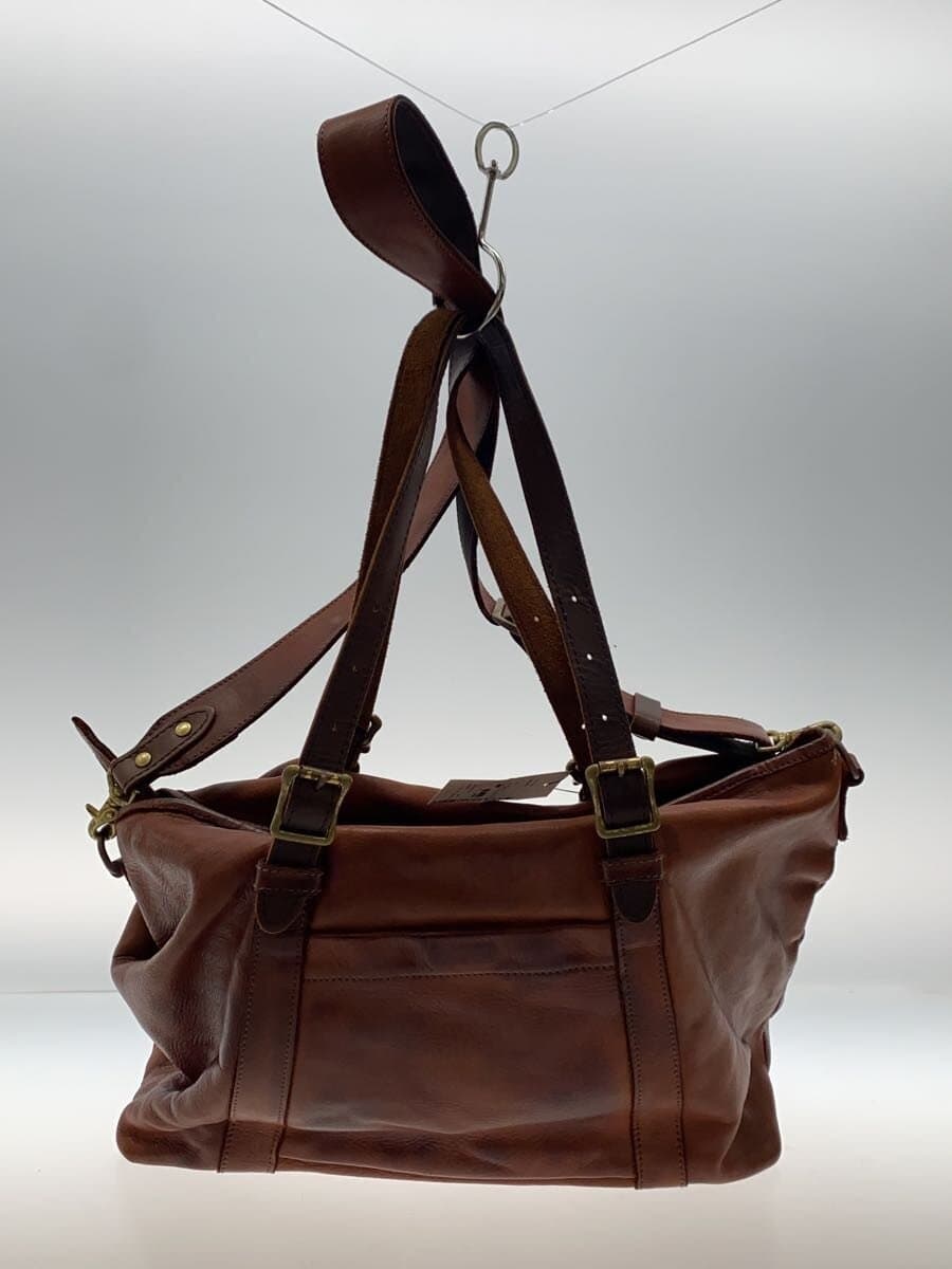 kissora2-Way Shoulder Bag Tote Bag Leather BRW Brown 3