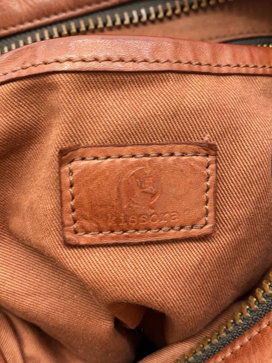 kissora2-Way Shoulder Bag Tote Bag Leather BRW Brown 5