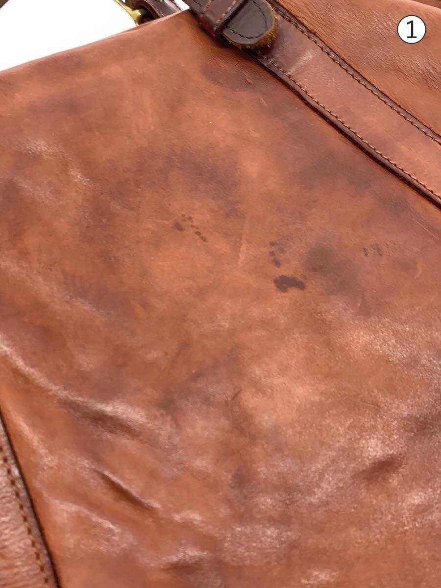 kissora2-Way Shoulder Bag Tote Bag Leather BRW Brown 7