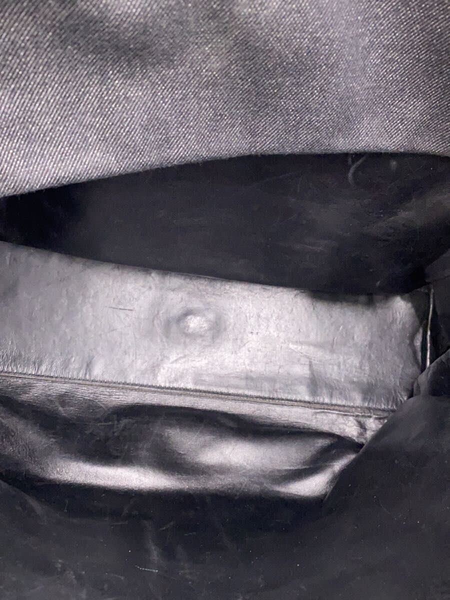 GUCCI tote bag denim BLK 91250 6