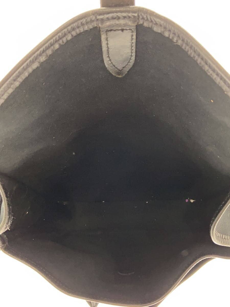 BRADY Shoulder Bag Canvas Leather BLK Black 6