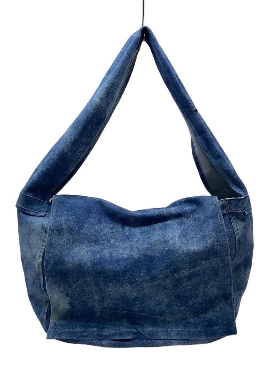 SEVEN BY SEVEN Shoulder Bag Goat Leather BLU 800-6171150