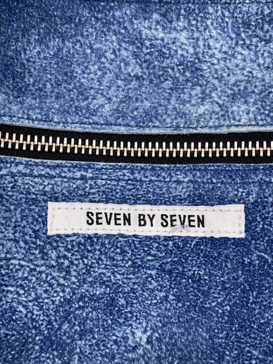 SEVEN BY SEVEN Shoulder Bag Goat Leather BLU 800-6171150 5