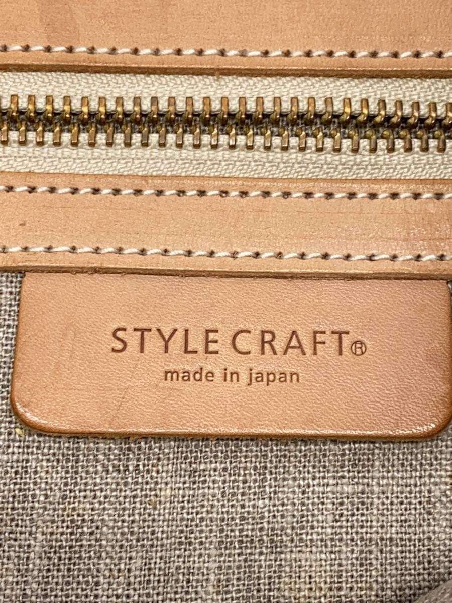 STYLE CRAFT Shoulder Bag Leather BLK 5