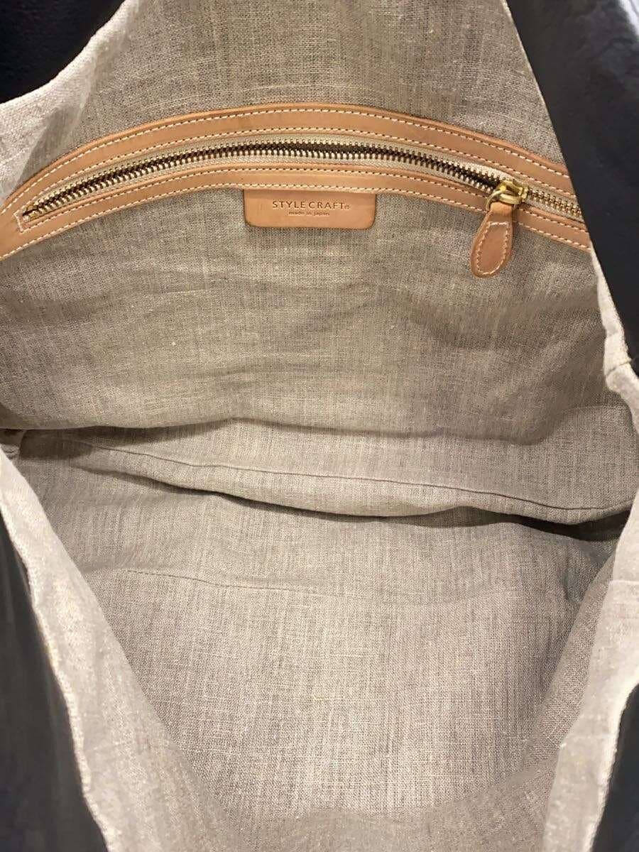 STYLE CRAFT Shoulder Bag Leather BLK 6