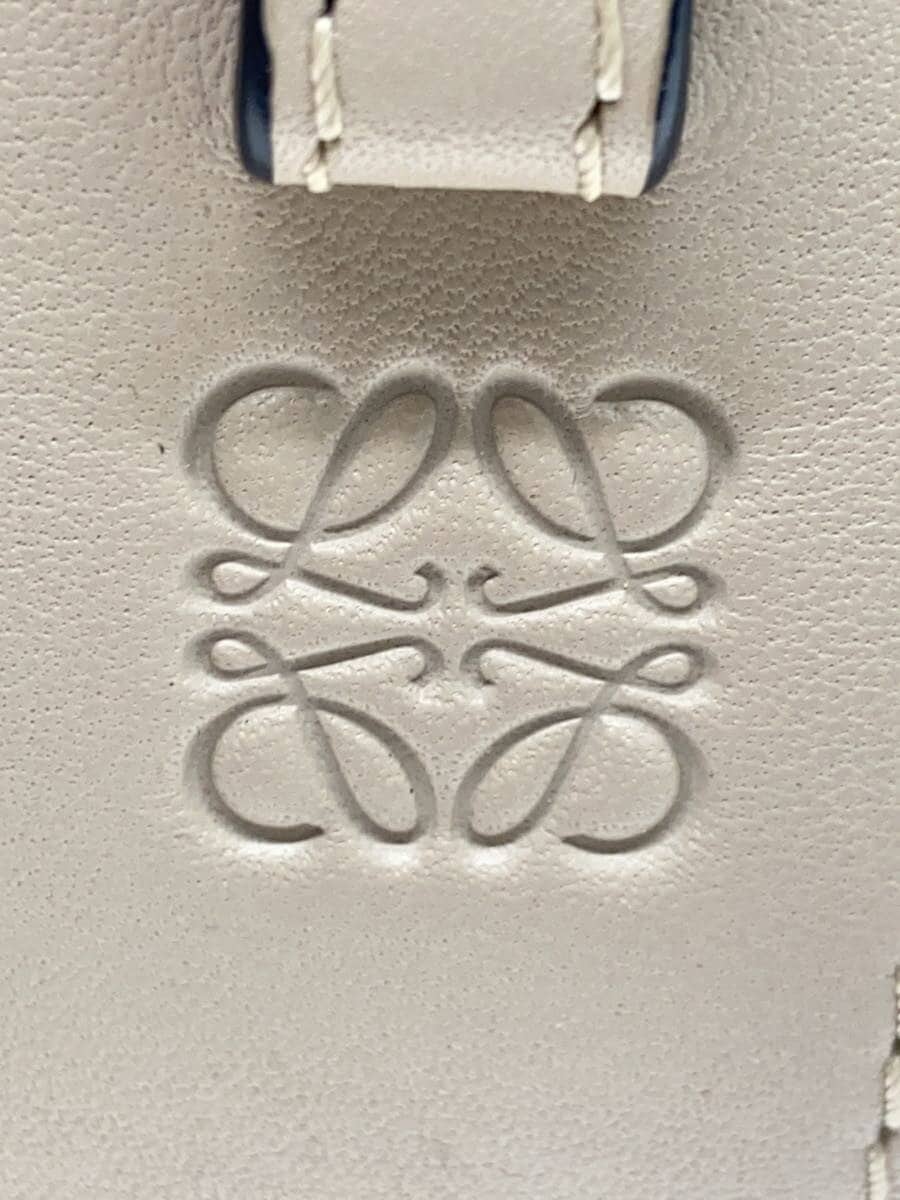 LOEWE Hammock Drawstring Shoulder Bag Canvas BEG 5