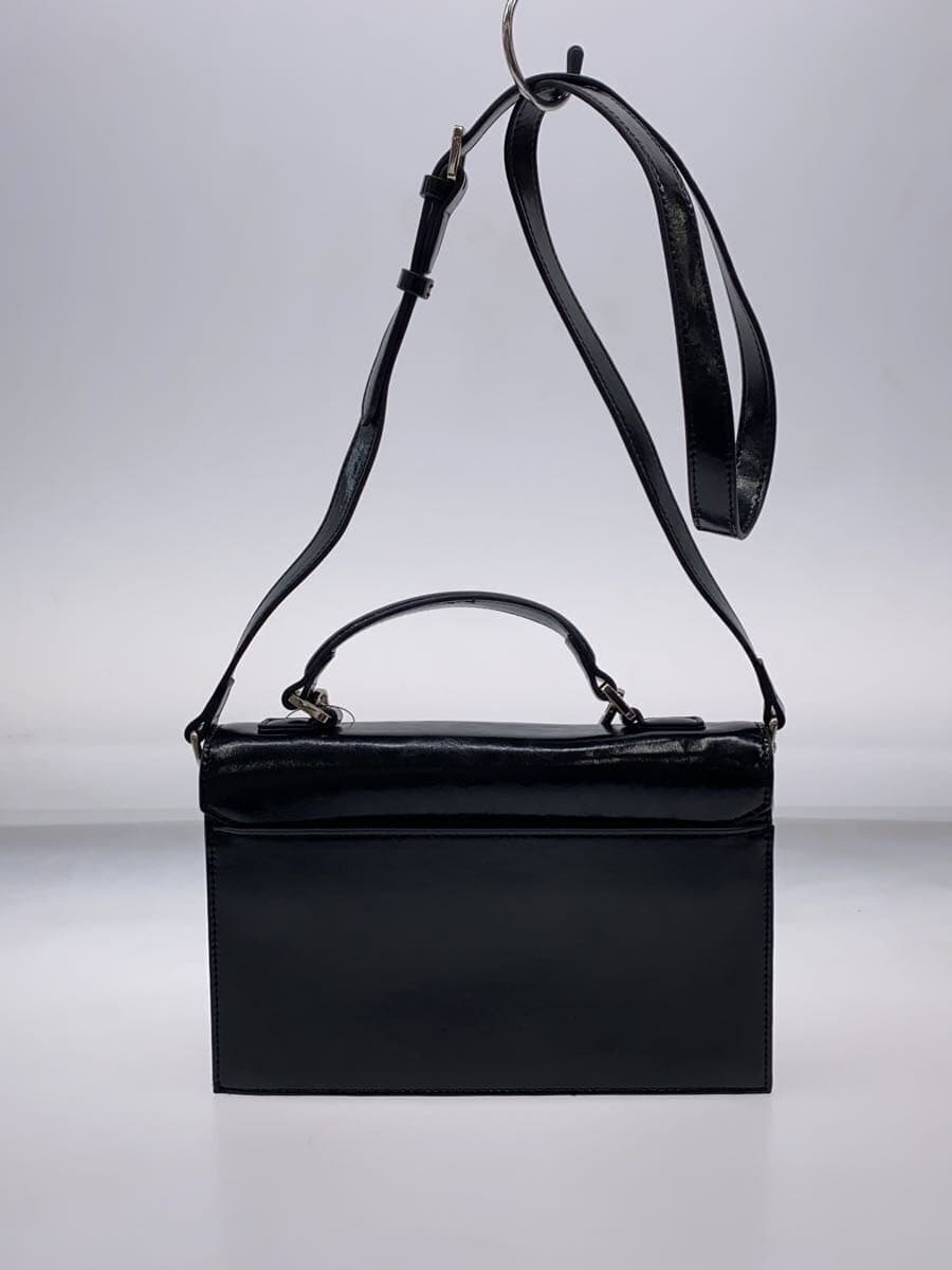 LUI’Smi - Project 2-way shoulder bag Square leather bag BLK Cowhide 3