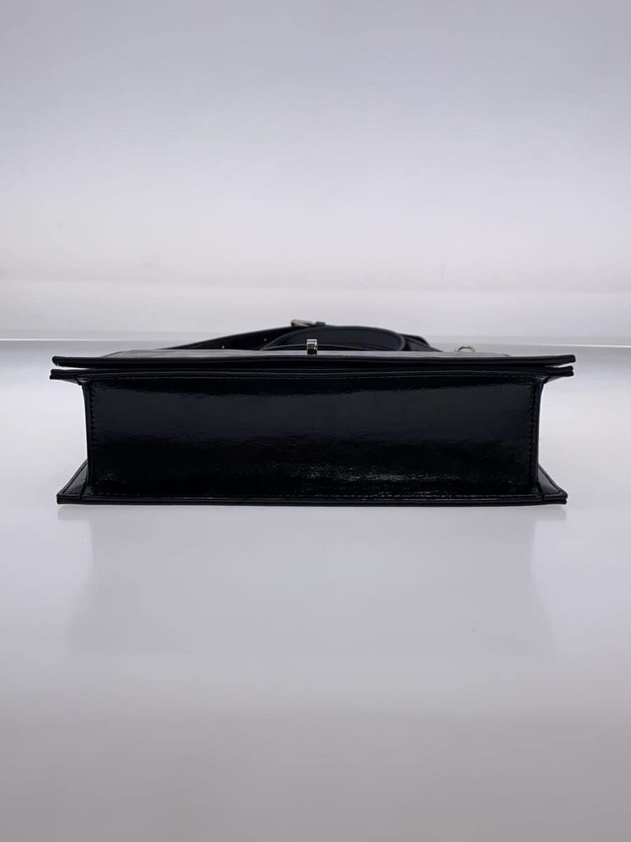 LUI’Smi - Project 2-way shoulder bag Square leather bag BLK Cowhide 4