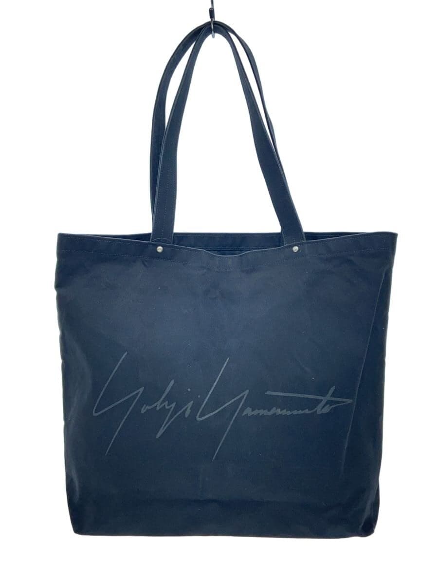 WILDSIDE YOHJI YAMAMOTO × Ichizawa Hanpu Canvas Tote Bag Canvas BLK