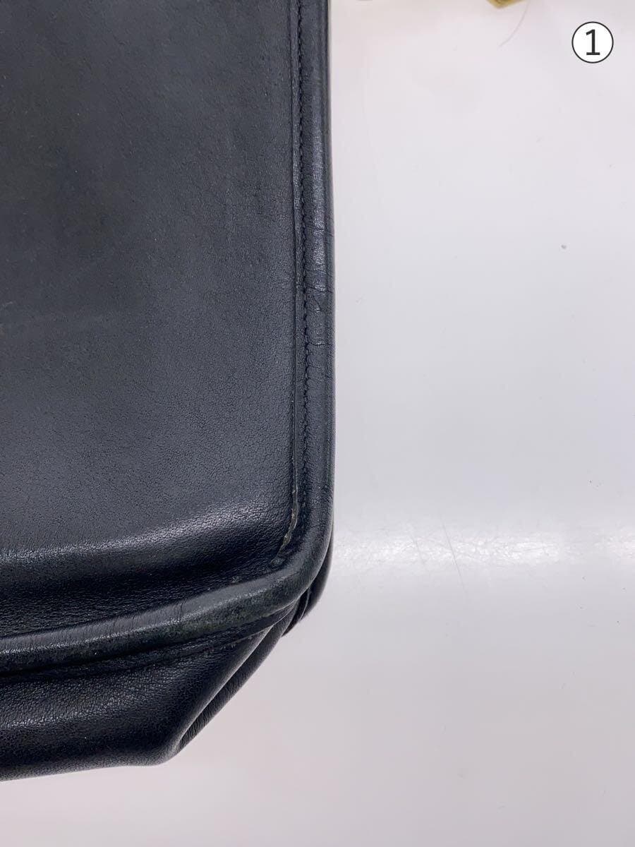 COACH bag leather black E7C-5282 7