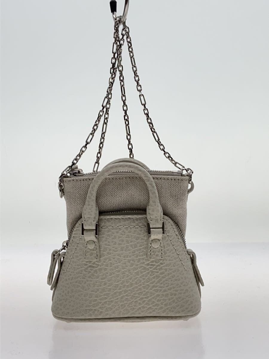 Maison Margiela shoulder bag leather SLV SB3WG0025 P4455 3