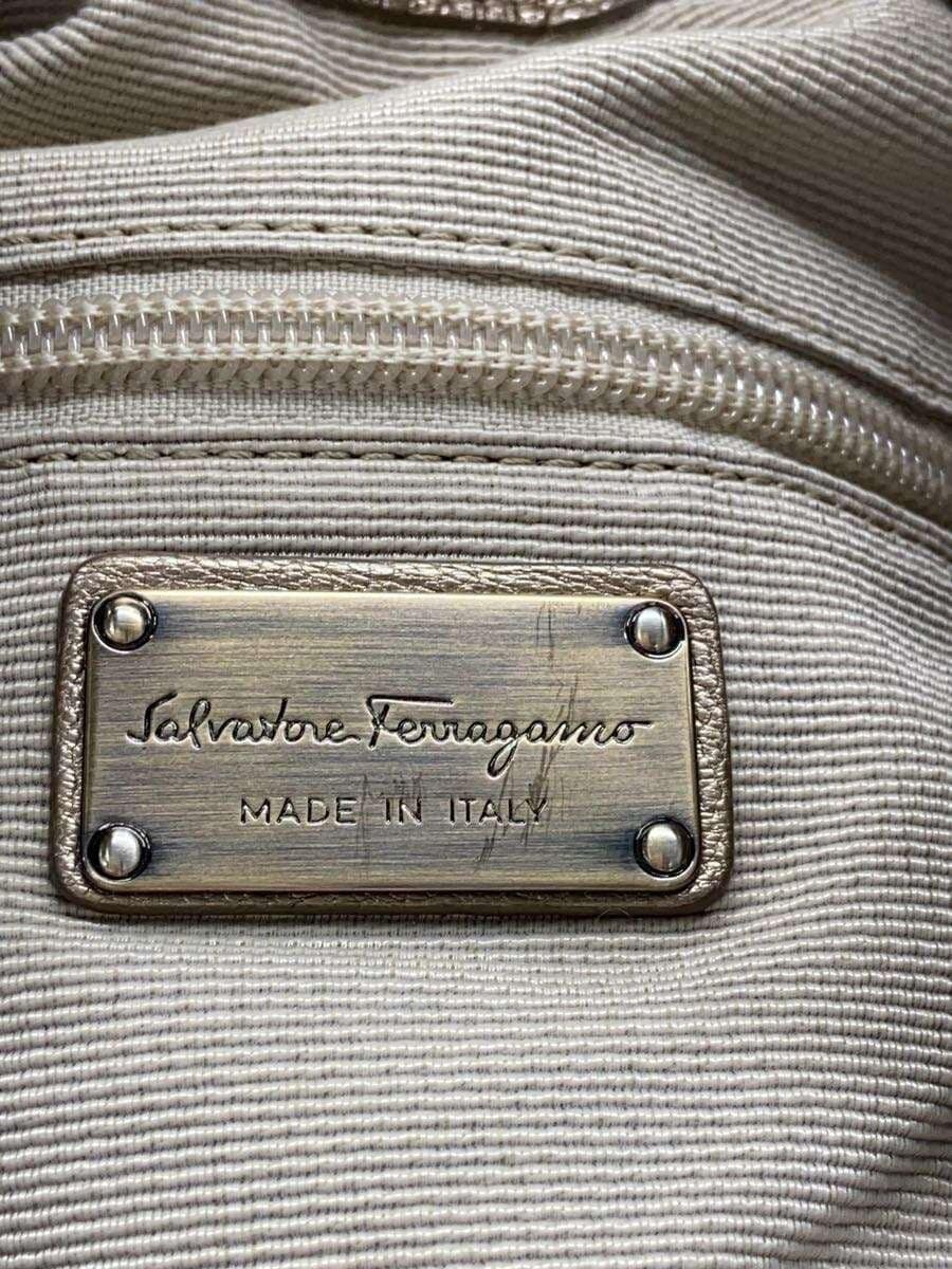 Salvatore Ferragamo handbag -- GLD 5