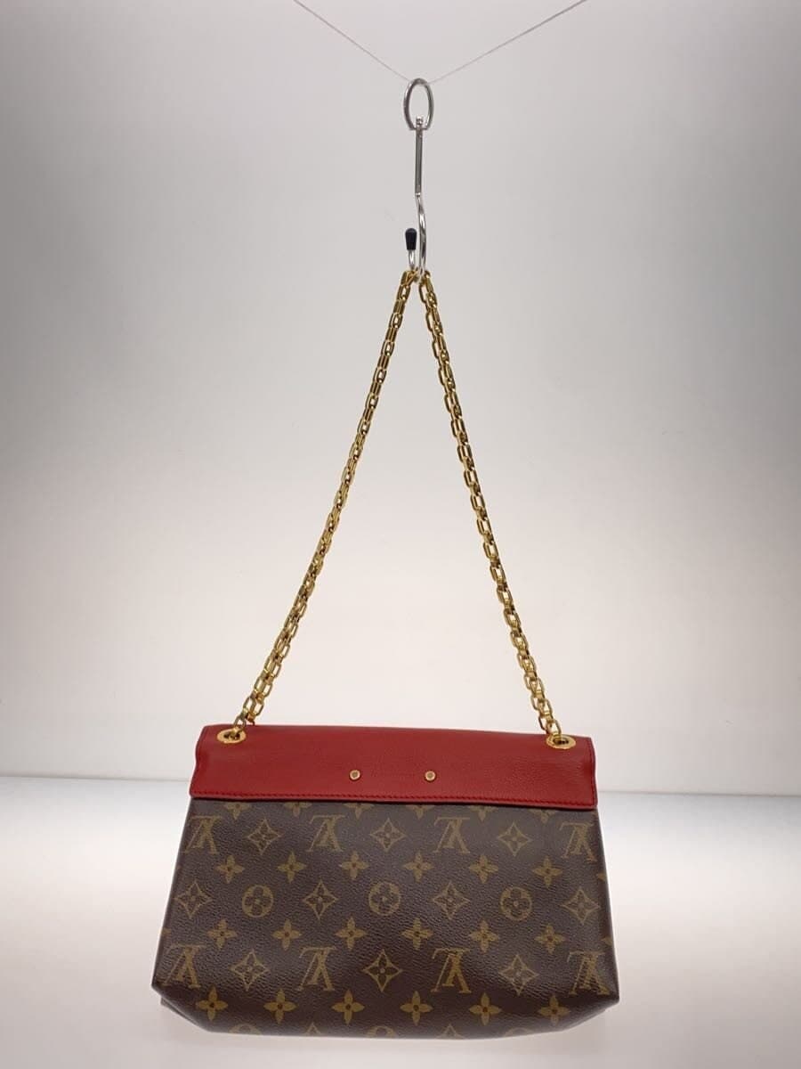 LOUIS VUITTON Palas Chain Monogram Canvas Series Handbag Shoulder Bag PVC BRW 3