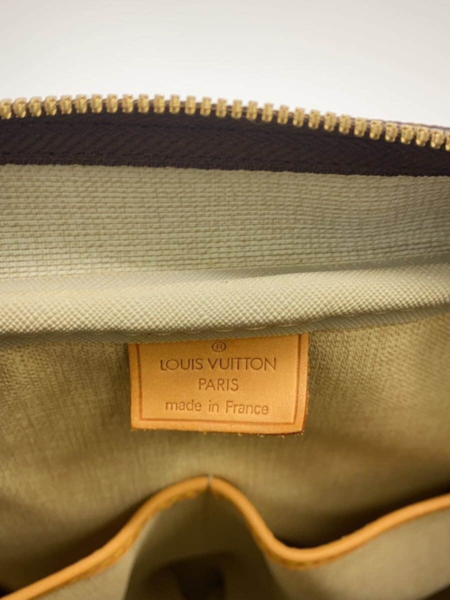 LOUIS VUITTON Bowling Vanity (Deauville) Handbag Monogram Canvas PVC BRW M47270 5