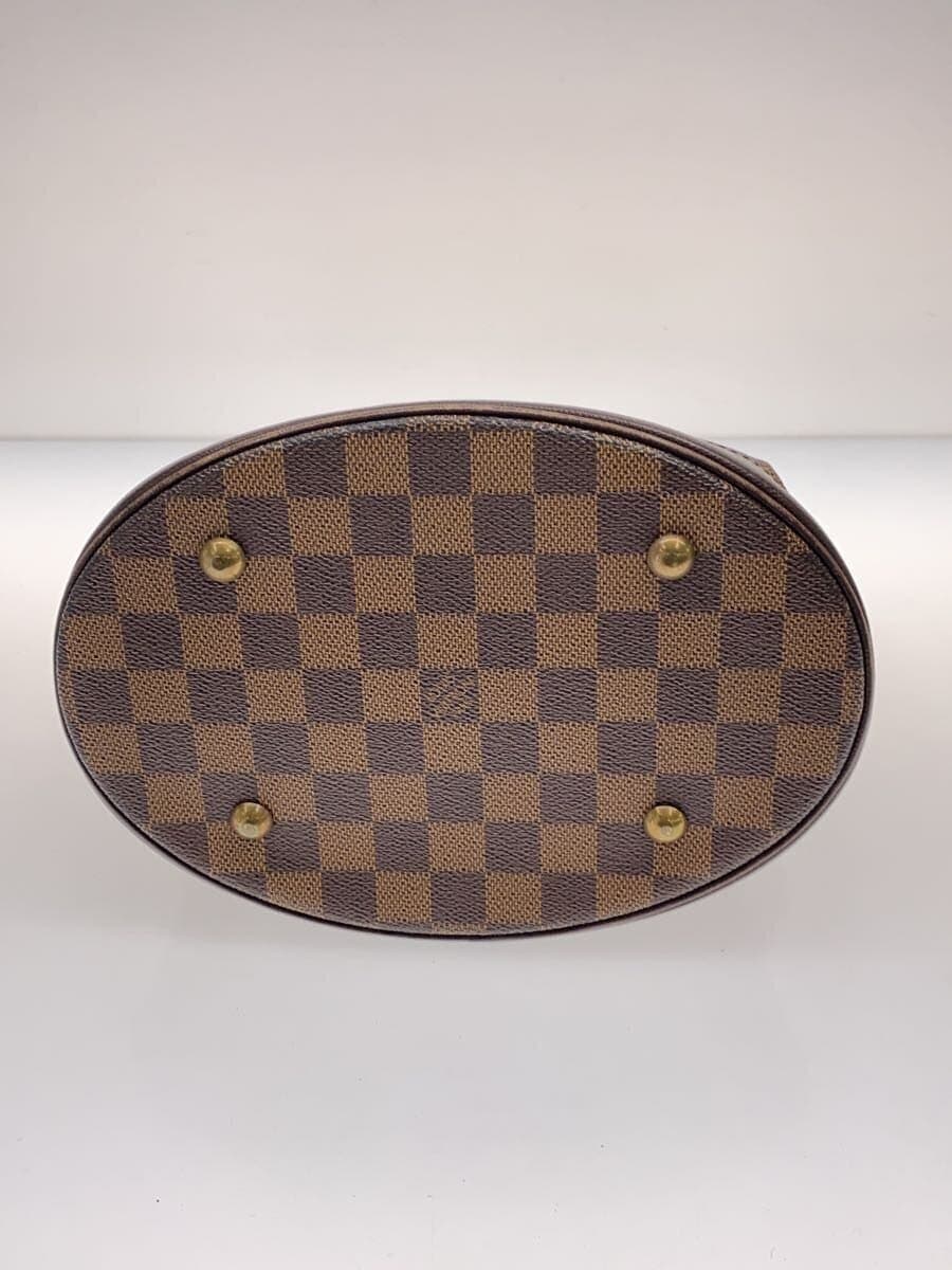 LOUIS VUITTON Mare Damier Ébène Handbag Tote Bag Shoulder Bag PVC BRW N42240 4