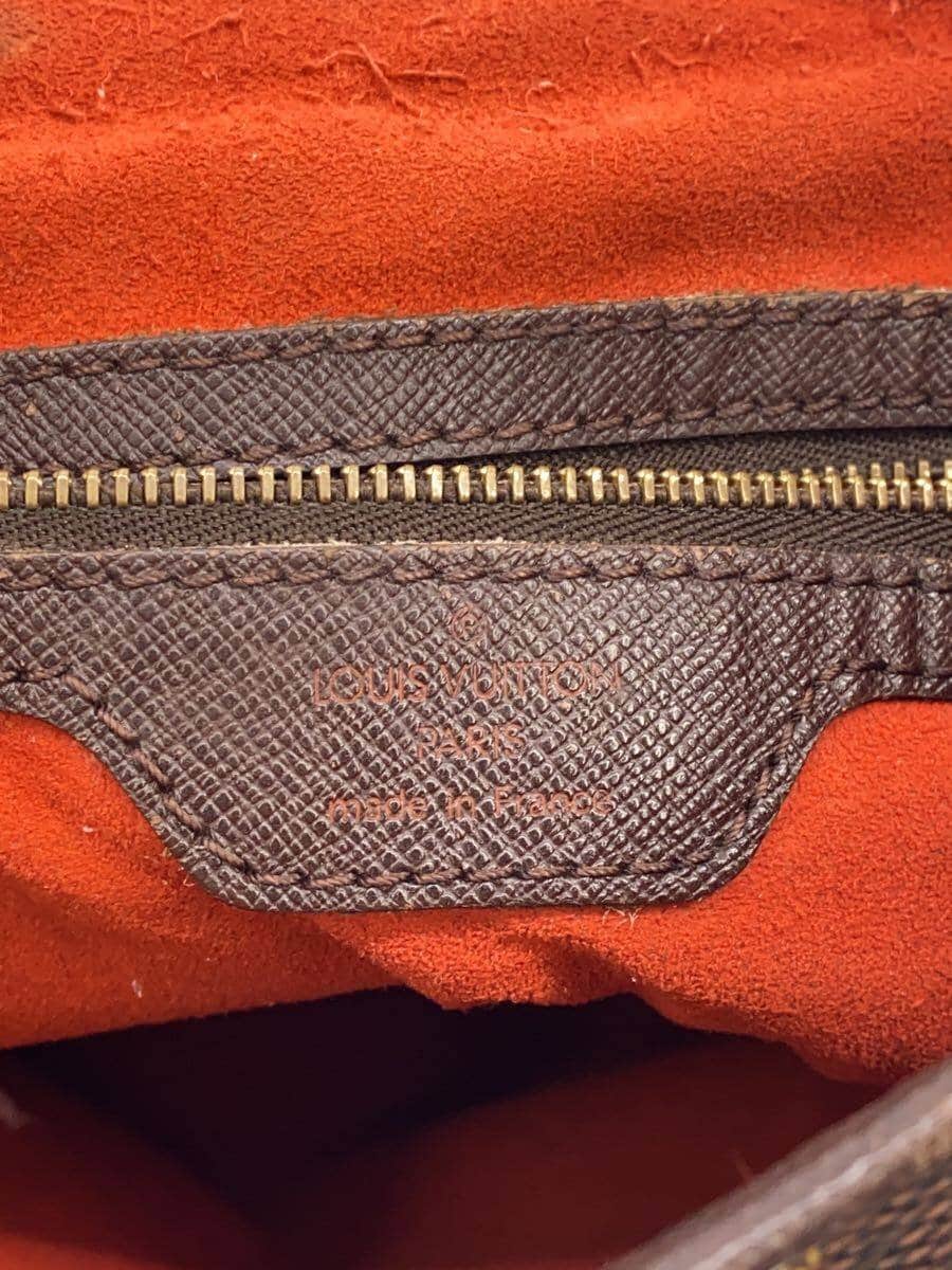 LOUIS VUITTON Mare Damier Ébène Handbag Tote Bag Shoulder Bag PVC BRW N42240 5