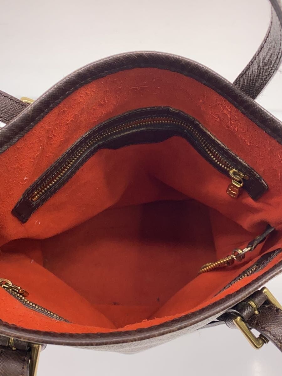 LOUIS VUITTON Mare Damier Ébène Handbag Tote Bag Shoulder Bag PVC BRW N42240 6