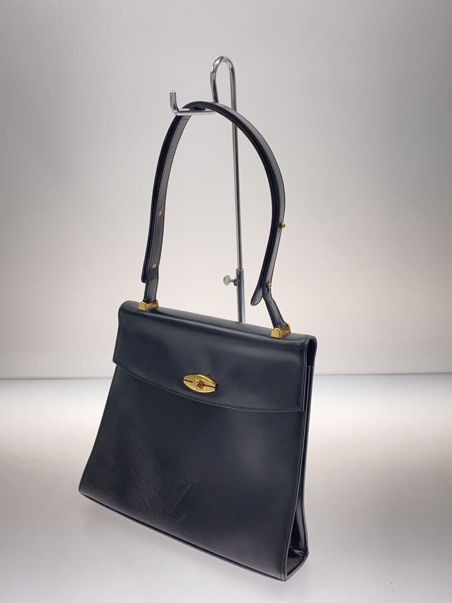 LOUIS VUITTON Opera Line Sparta Handbag Shoulder Bag 2WAY Leather BLK M63942 2