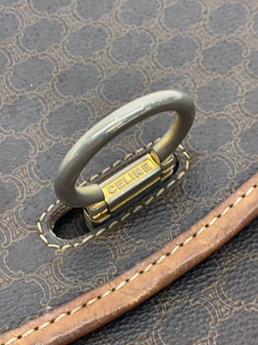 CELINE Macadam pattern shoulder bag BRW all-over pattern DM92 7