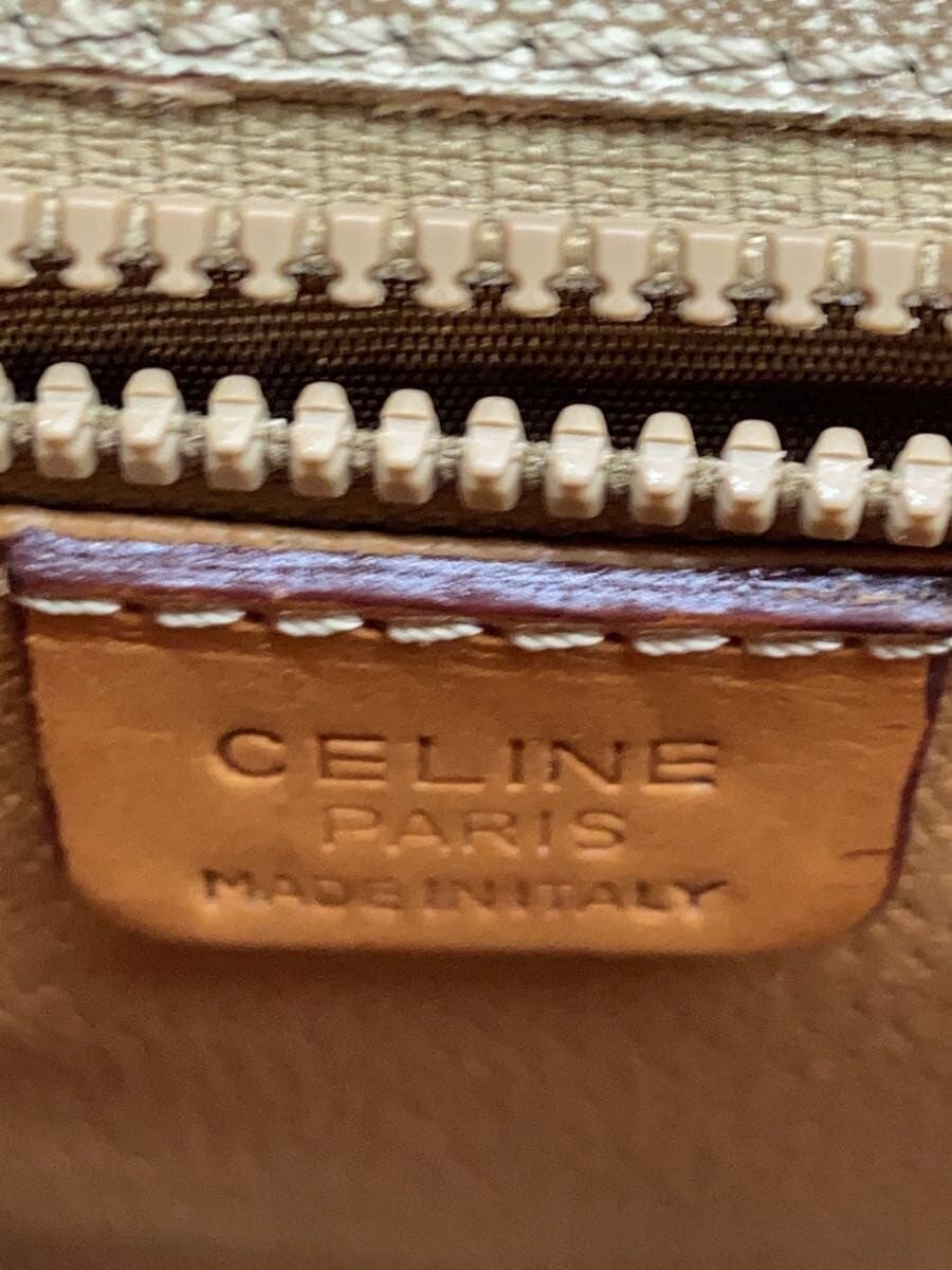 CELINE Triomphe pattern Shoulder bag BEG All-over pattern M90 5