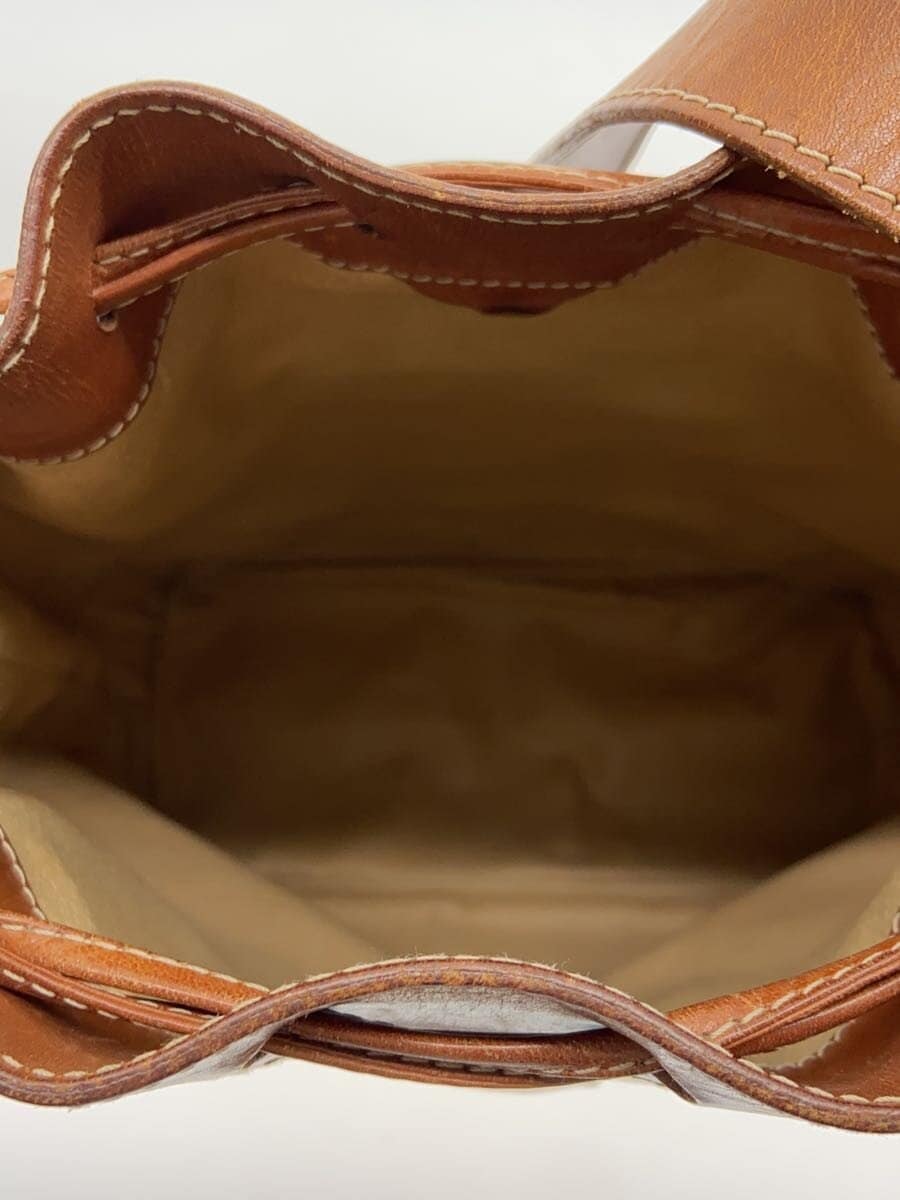 CELINE Macadam pattern drawstring shoulder bag BRW all-over pattern M08 6