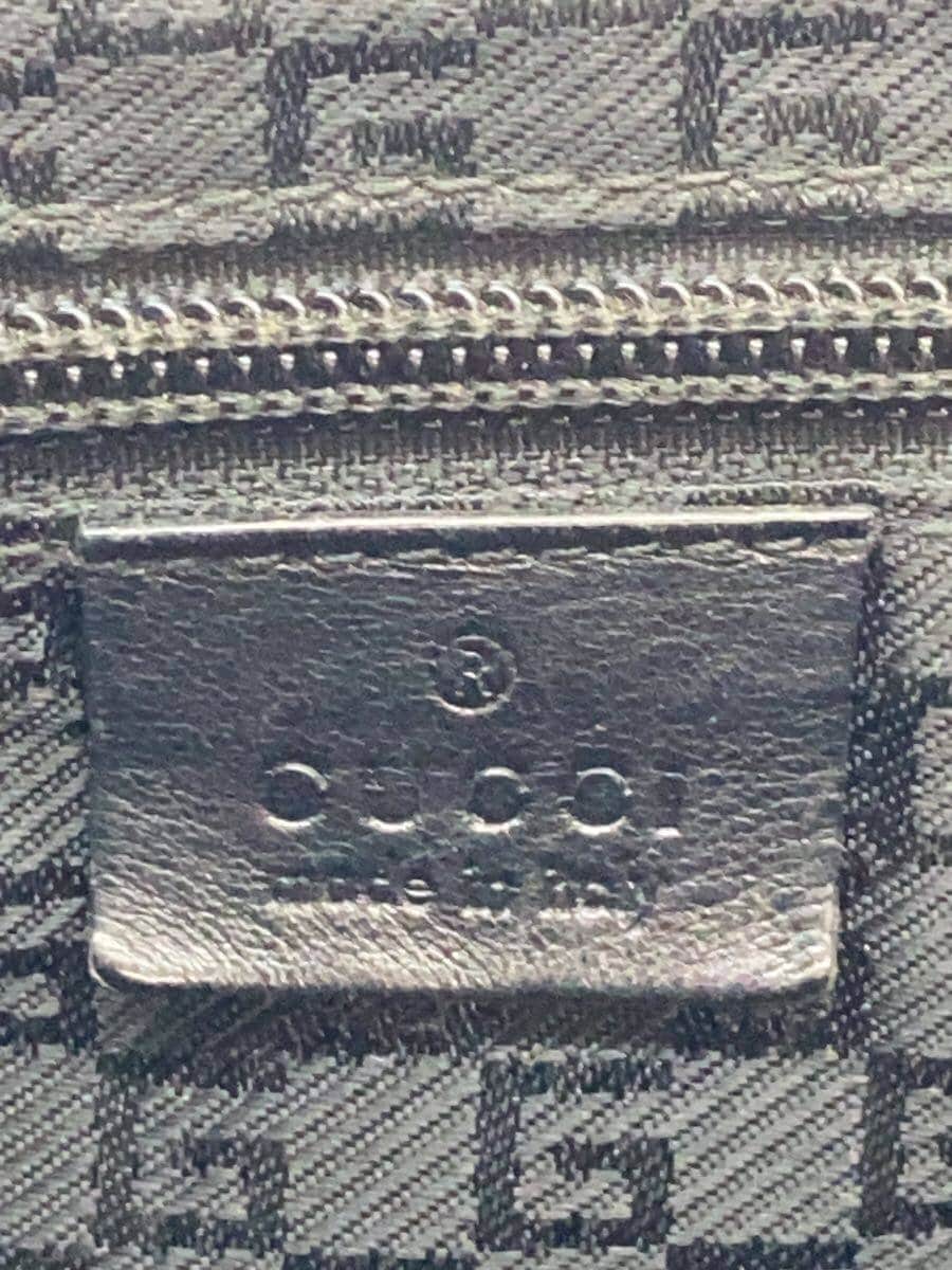 GUCCI shoulder bag messenger bag BLK 122373 black 5