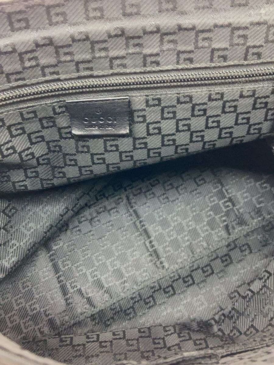 GUCCI shoulder bag messenger bag BLK 122373 black 6