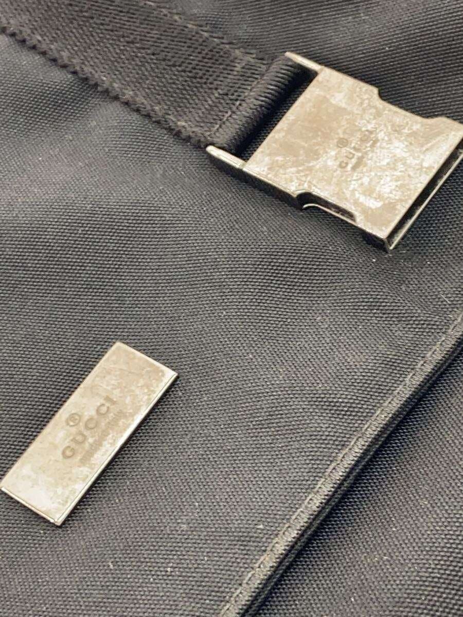 GUCCI shoulder bag messenger bag BLK 122373 black 7