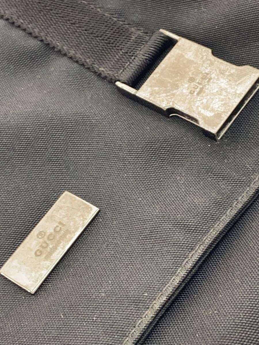 GUCCI shoulder bag messenger bag BLK 122373 black 7