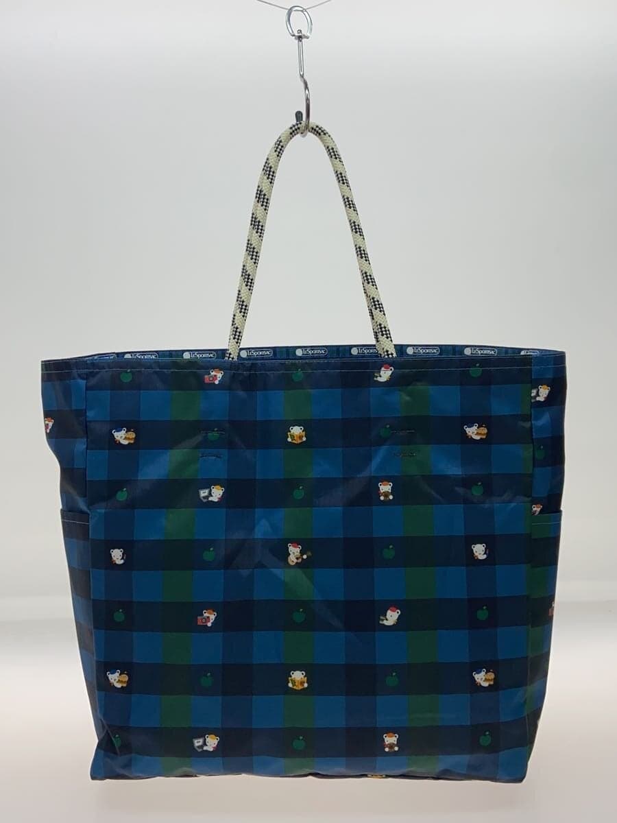 LESPORTSAC tote bag -- GRN check 3