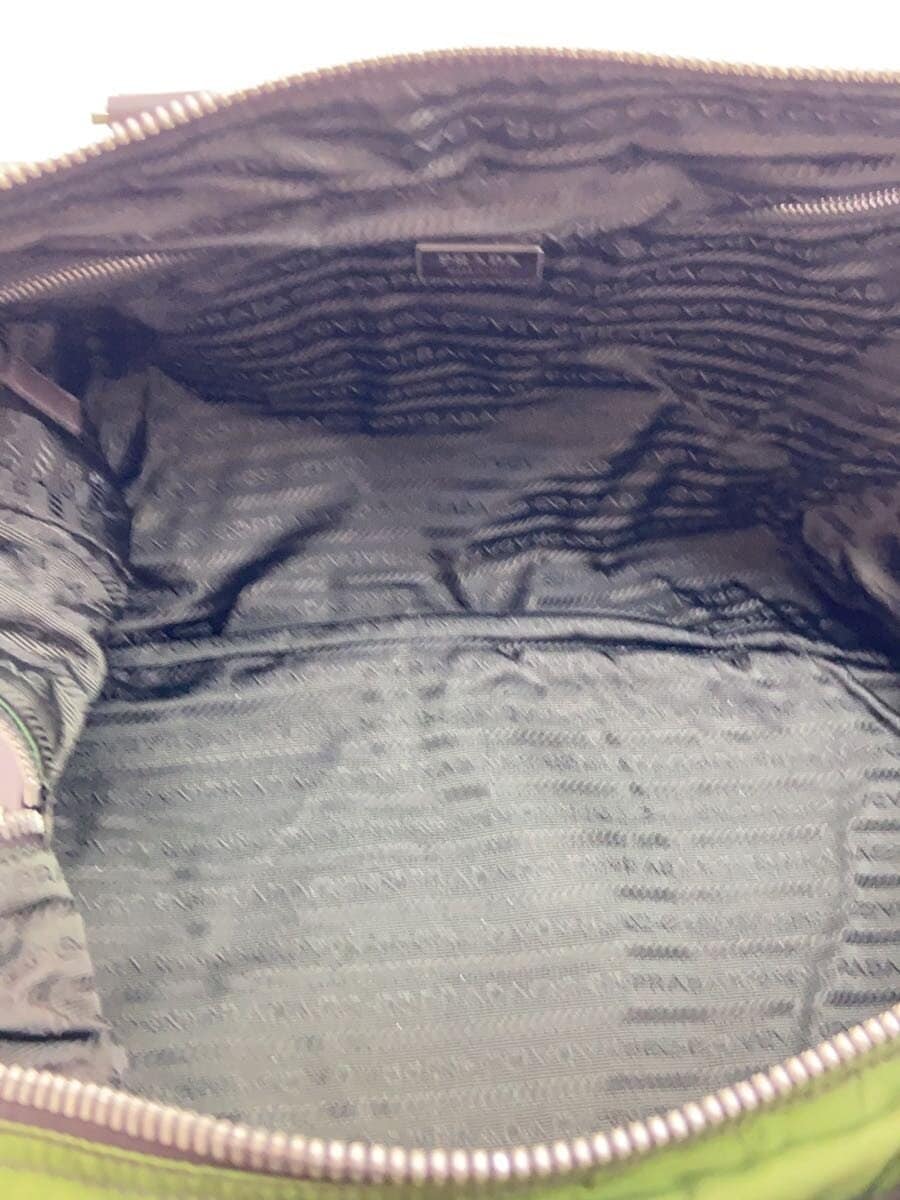 PRADA Boston Bag Nylon GRN 6