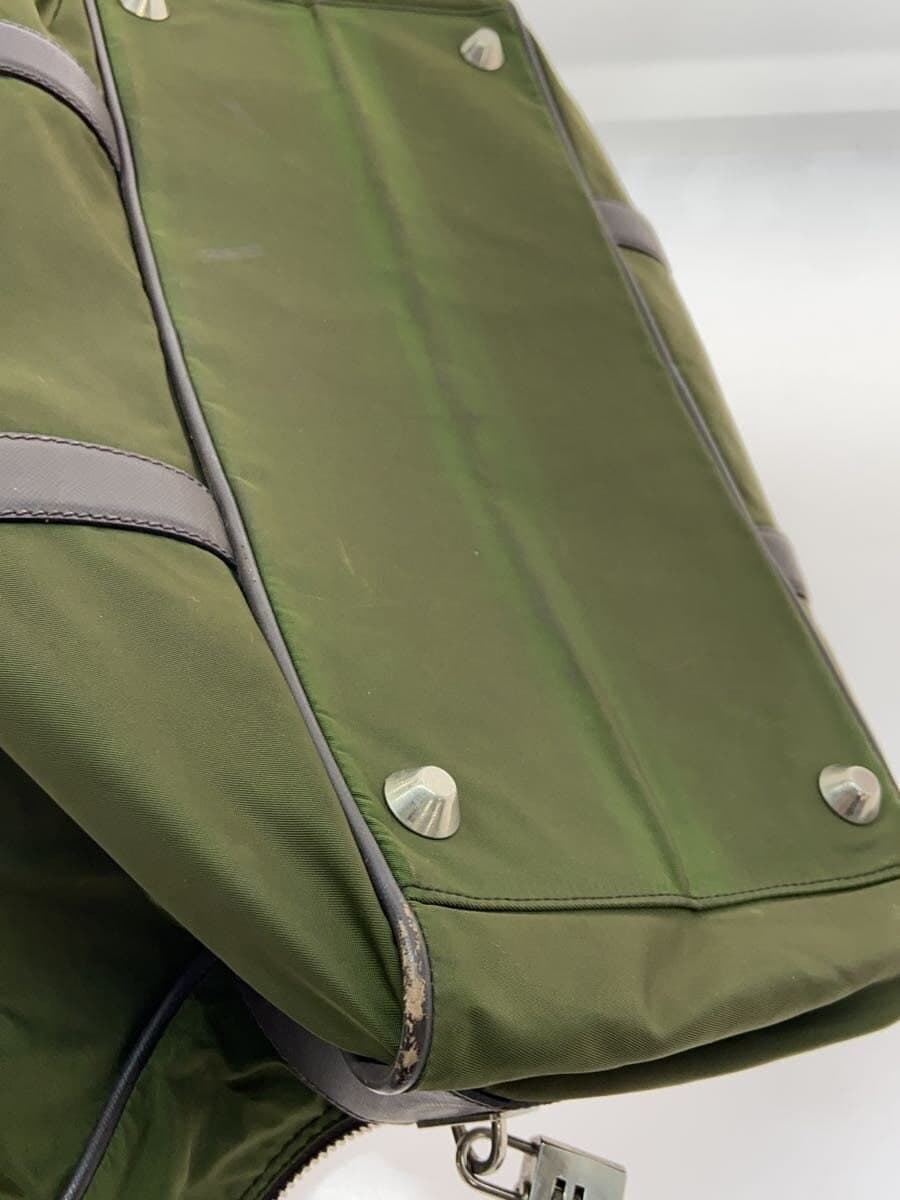 PRADA Boston Bag Nylon GRN 8