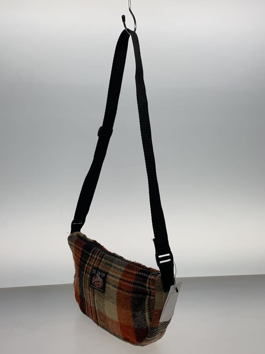 JOHNSON WOOLEN MILLS Shoulder Bag Wool BRW Check 2