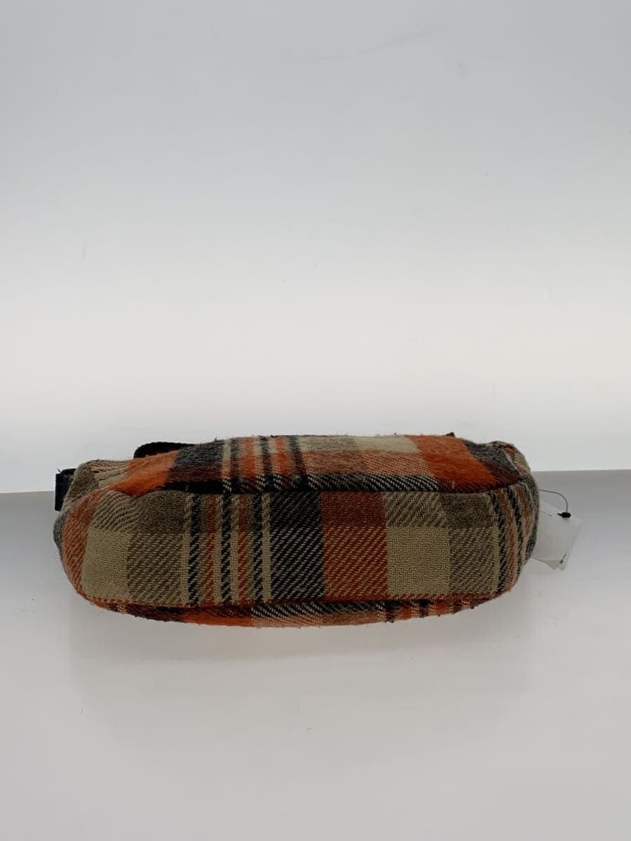 JOHNSON WOOLEN MILLS Shoulder Bag Wool BRW Check 4