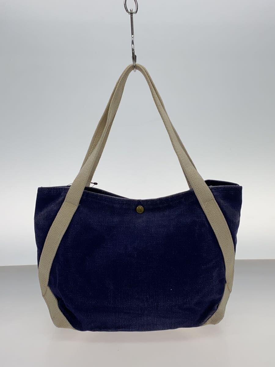 Other Brand Tote Bag Cotton NVY 3