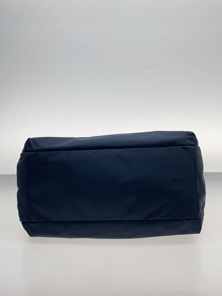 agnes b. Tote Bag Nylon NVY Solid 4