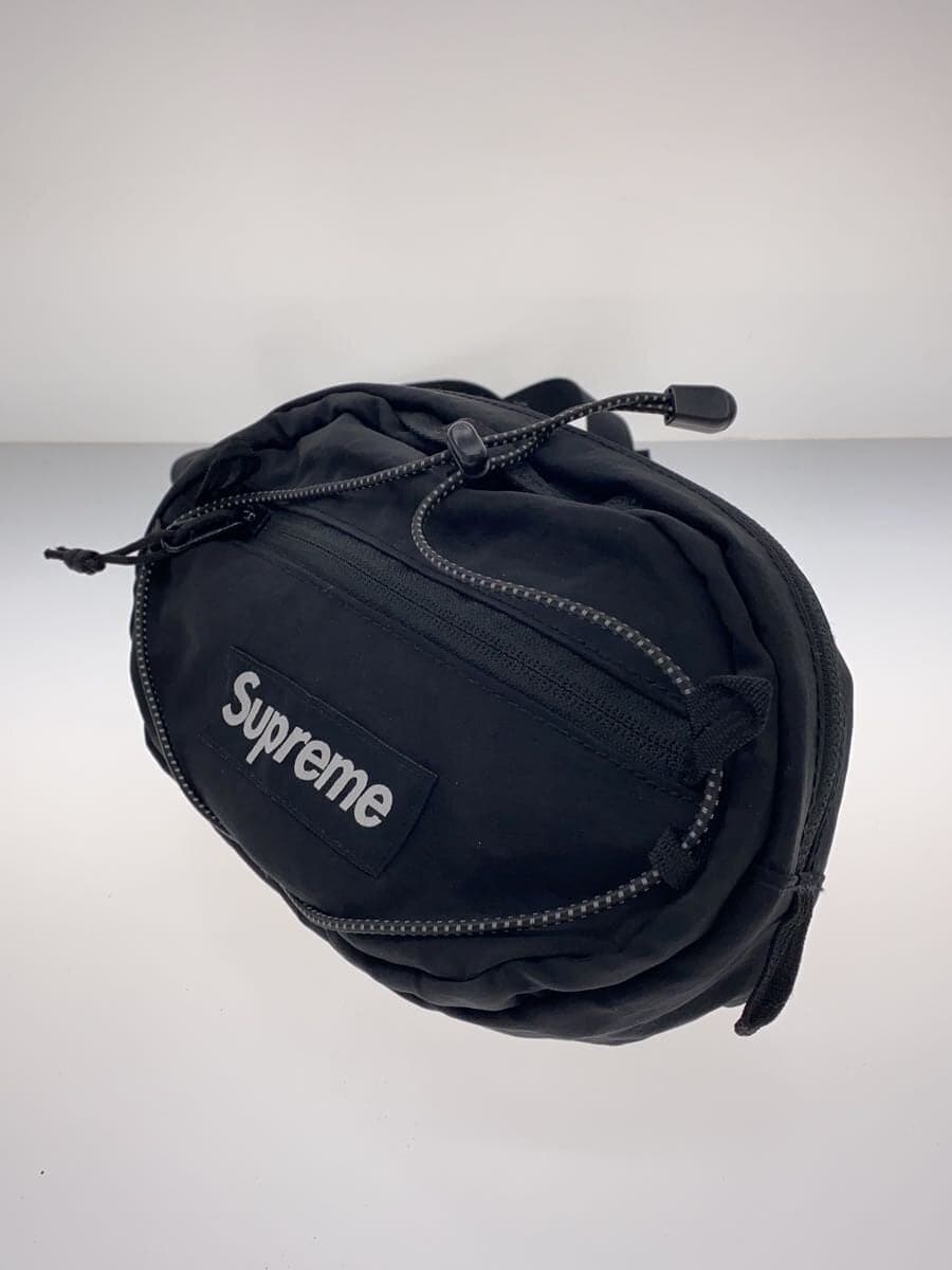 Supreme 20FW Waist Bag Shoulder Bag Nylon Black 2