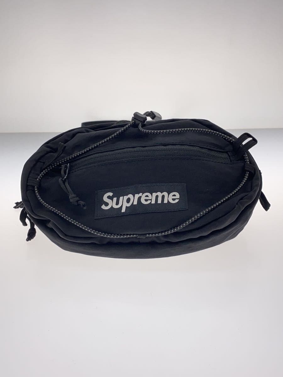 Supreme 20FW Waist Bag Shoulder Bag Nylon Black 4